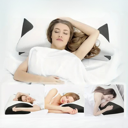 DreamForm – Anpassbares Nackenkissen für entspannten Schlaf